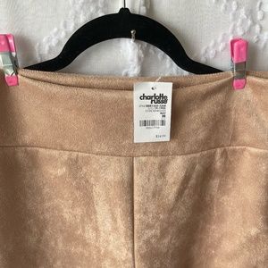 Suede Bodycon Trouser